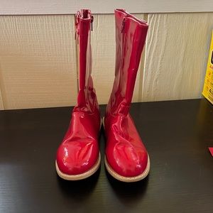 Gymboree red boots